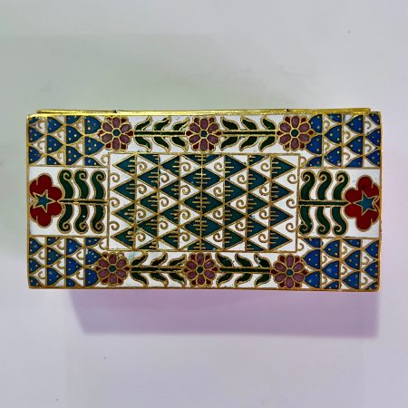 Rosy Blues Cloisonne Box