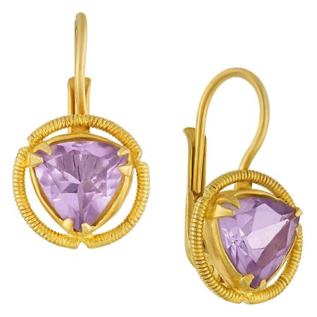 Darlington Amethyst Earrings