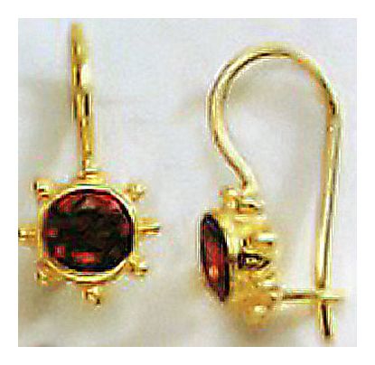 Garnet Mariner Earrings