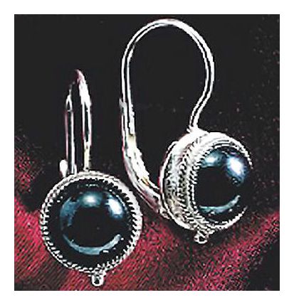 Hallie Hathaway Hematite Earrings