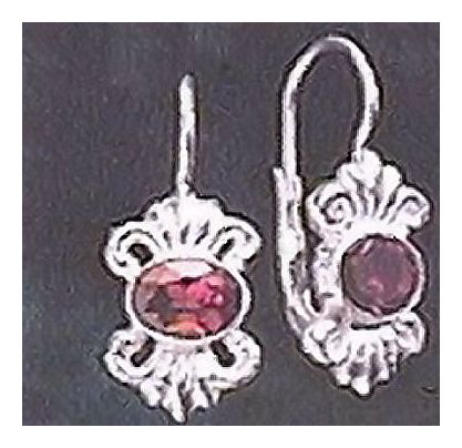 Isolde Garnet Earrings