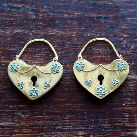 Key To My Heart Earrings