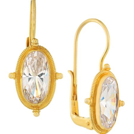 Lewis Carroll Cubic Zirconia Earrings