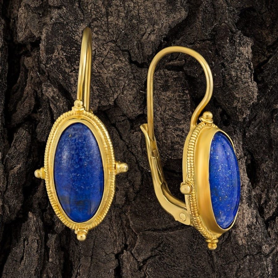 Lewis Carroll Lapis Earrings