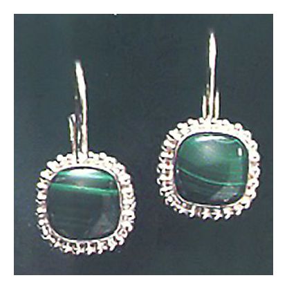 Madeline Malachite Earrings