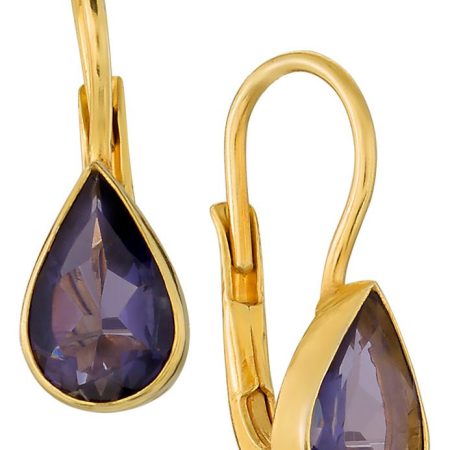 vogue iolite earring